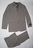 Van Heusen 2pc Dress Suit- Blazer & Dress Pants Set, Taupe