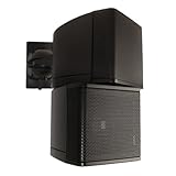Pure Resonance Audio MC2.5B Mini Cube Speakers 2.5 Inch Swivel Surround Sound Wide SoundStage Priced Per Pair