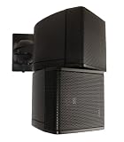 Pure Resonance Audio MC2.5B Mini Cube Speaker 2.5 Inch Swivel Surround Sound Wide SoundStage