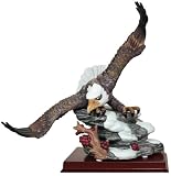 Eagle Figurine American Bald Eagle Wildlife Collectible Statue