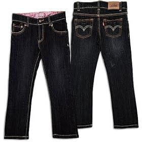 Levi's Girls 2-6x 208 Slim Straight Jean
