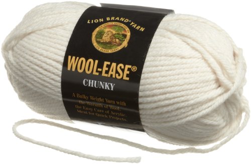 Lion Brand Yarn 630-099 Wool-Ease Chunky Yarn, Fisherman
