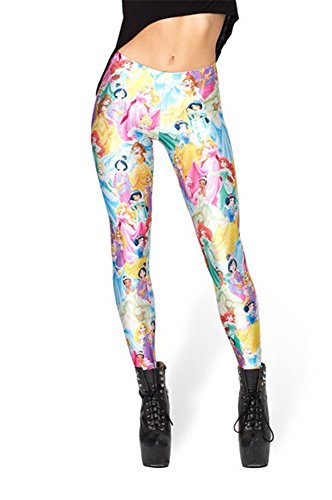 Anvoro-Womens-Designed-Digital-Print-Sexy-Stretch-LeggingsDisney-Princess