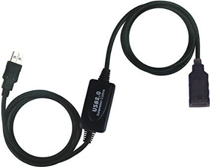 50ft USB 2.0 Extension & 10ft A Male/B Male Cable for Xerox DocuPrint N2125 / Docuprint N24 Printer