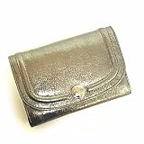 (コーチ)COACH 二つ折り財布 [ハンプトン レザー コンパクト クラッチ] F44979 SV/PR ピューター 並行輸入