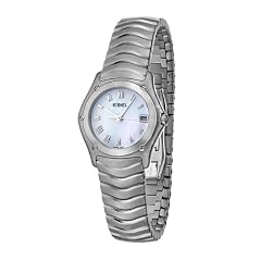 Ebel Damen-Armbanduhr CLASSIC WAVE Analog Quarz 9087F21-9225