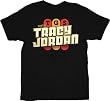 30 Rock TGS with Tracy Jordan Black Adult T-shirt Tee