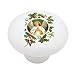 Christmas Vintage Angel Decorative High Gloss Ceramic Drawer Knob