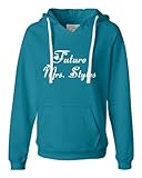 Large Turqberry Womens Future Mrs. Styles Deluxe Soft Fashion Hooded Sweatshirt Hoodie