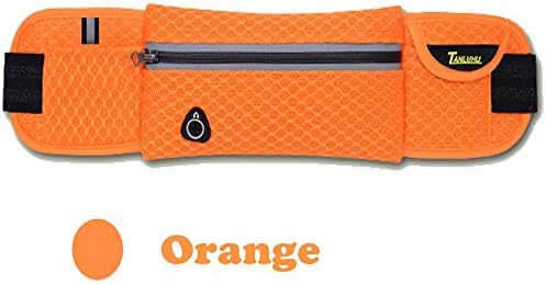 Motring Sports Running Lightweight and Breathable Sweat Belt Pouch for Men and Women Exercise, Running, Hiking, Cycling ,Traveling, Jogging-Fits Every iPhone (Yellow)