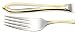 Yamazaki Ariana Gold Accent 5-Piece Flatware Place Setting, Service for 1