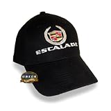 Cadillac Escalade Hat Cap in Black (Apparel Clothing) by Gregs Automotive LLC