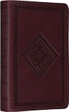 Holy Bible: English Standard Version, Chestnut, Diamond Design, Trutone, Red Letter (1581346867) by Not Available