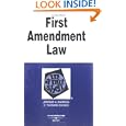 Buy First Amendment Law in a Nutshell: Constitutional Law (Nutshell Series) by Jerome A. Barron, Thomas C. Dienes, and C. Thomas Dienes