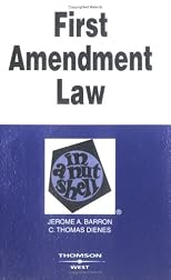 First Amendment Law in a Nutshell