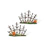 Department 56 Gothic Gate Fence, Set of 2