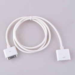 Neewer White Dock Extension Cable For iPhone 4 3G 3GS iPod iPad