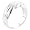 Sterling Silver Crashing Waves Right Hand Ring