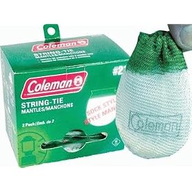 Coleman Fuel Lantern Mantle, Standard #21 Sock Style, Box of 50-2packs (100 Mantles)