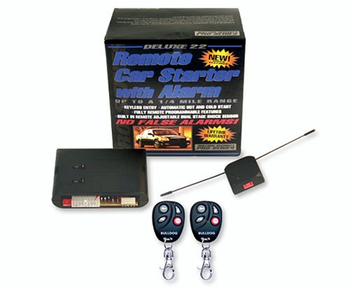 Bulldog Remote Car Starter with Alarm