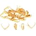 24 Bails Gold Plated Connectors Jewelry Necklace Parts