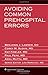 Avoiding Common Prehospital Errors