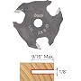Freud 56-108 1/8-Inch 3-Wing Slot Cutter for 5/16 Router Arbor