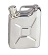 Rothco Stainless Steel Flask, Jerry Can