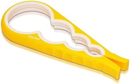 Twistoff Jar and Bottle Opener (Yellow/White)