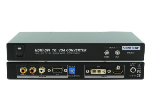 HDMI/DVI to VGA/Digital/Audio Converter SB-2833 On Sale