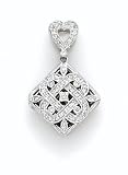 14KW Diamond Locket .29ct TW - GHDS1172