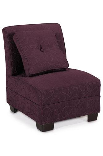 Campisi Chair 36"hx28"w Katz Eggplant