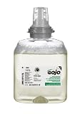 Gojo 5665-02 1200 mL Green Certified Foam Hand Cleaner (Case of 2)