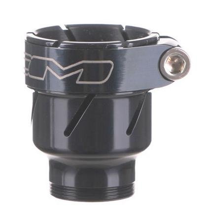 Buy CCM Impulse 03 Shocker Heli Clamp Mid Rise Feed Neck - Gloss Black Black by CCM