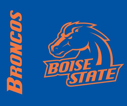 Buy Boise State University Broncos NCAA Classic Collection Blanket Throw by Biederlack