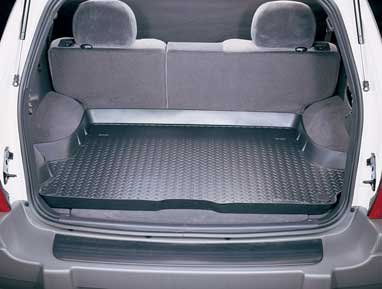 HL26111 Black Husky REAR CARGO Floor Liner - 1999.5-02 Infiniti QX4