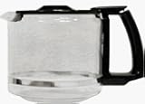 Krups 035-42 Coffeemaker 12 Cup Glass Carafe & Lid, Black, 2 Pack ( Lid Only Fits Models 452 & 453 )