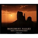 Monument Valley, Arizona (Sunset) Art Poster Print - 16x20