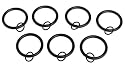 Umbra Link 2-Inch Drapery Ring, Black