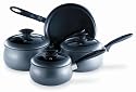 Swan 4Pce Easy Clean Pan Set