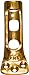 National Hardware V1907 1-Inch Flag Pole Bracket, Solid Brass
