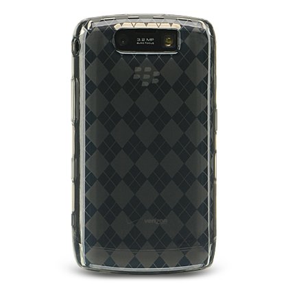 Premium Smoke Transparent Hard Plastic Skin for the Blackberry Storm II 9550 - 9520