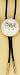 Engraved Oval Bolo Tie
