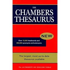 Chambers English Thesaurus