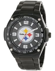 Game Time Unisex NFL-WAR-PIT Warrior Pittsburgh Steelers Analog 3-Hand Watch
