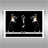 MICHAEL JACKSON FRAMED A2 CANVAS ART PRINT