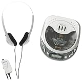 GPX C3935 Portable CD Player with 22-Track Program Mode and Car Kit