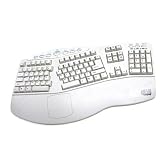 Tru-form Media Countoured Ergo Keyb USB&PS/2 Wht