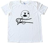 Cereal Guy Rage Comic Face Tee Shirt Gildan Softstyle