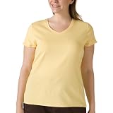 Women's Plus Size Merona® Ribbed V-Neck Tee - Pineapple